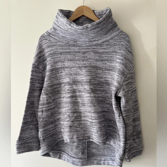 ANTHROPOLOGIE Saturday Sunday Hilo Funnel Neck Pullover Cowl Neck Sweater Women - Picture 1 of 5